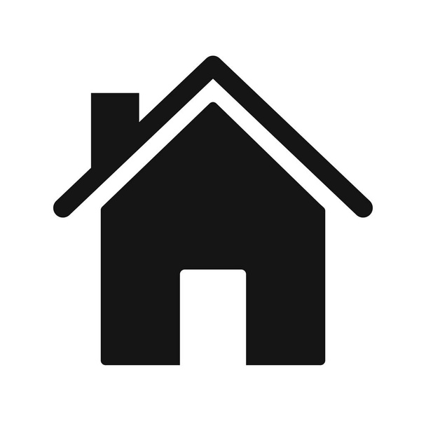 Ilustração do vetor do ícone do sinal do vetor do vetor da casa para o uso pessoal e comercial
.. - Vetor, Imagem