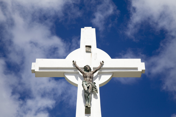 Gustavia Cross, St. Barths, French West indies - Foto, afbeelding