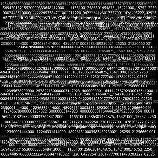 Digital code for background. - Vector, Image