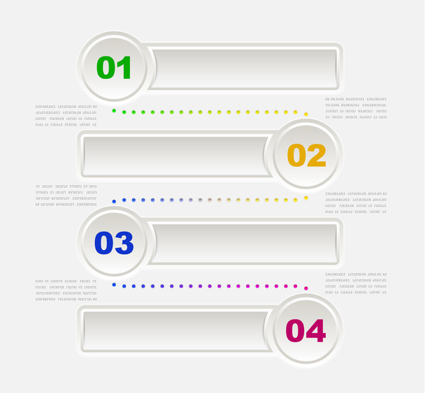Modern infographics template - Vector, afbeelding