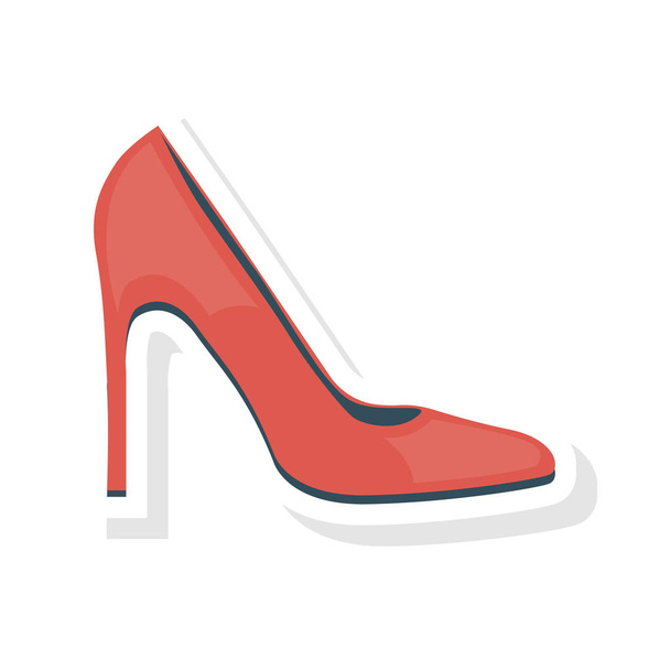 heel   stiletto   fashion   vector illustration  - Вектор, зображення