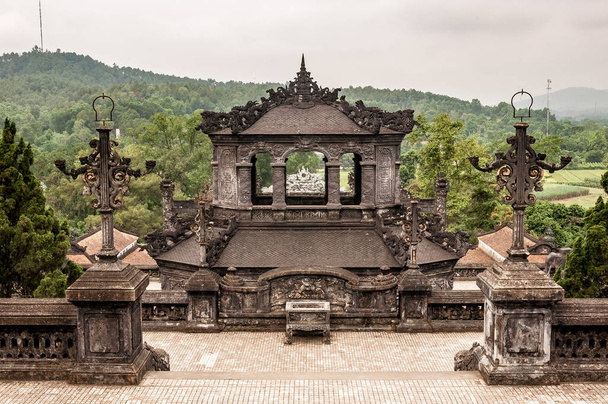 Tomb of Emperor Khai Dinh, Hue, Vietnam - Fotó, kép