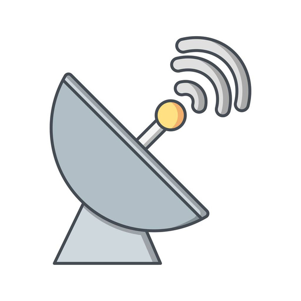 Illustrazione vettoriale dell'icona del segno del vettore del piatto satellite per uso personale e commerciale
.. - Vettoriali, immagini