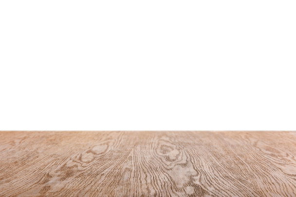 fondo de madera rayado marrón sobre blanco
 - Foto, Imagen