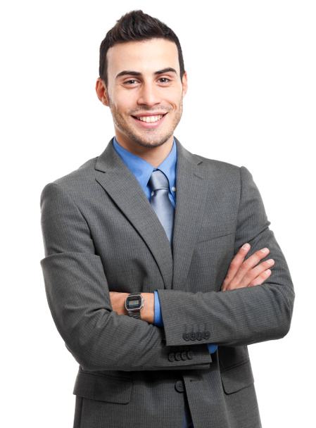 Smiling businessman - Fotó, kép