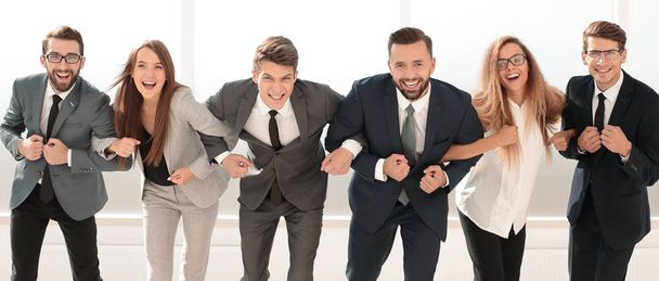 successful business team standing together - Fotó, kép