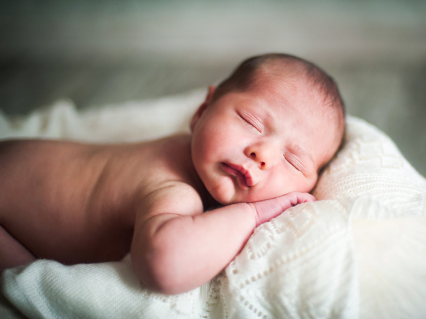 sleeping newborn - Foto, imagen
