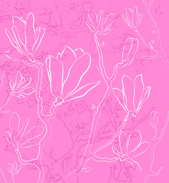 floral background - Vektor, Bild