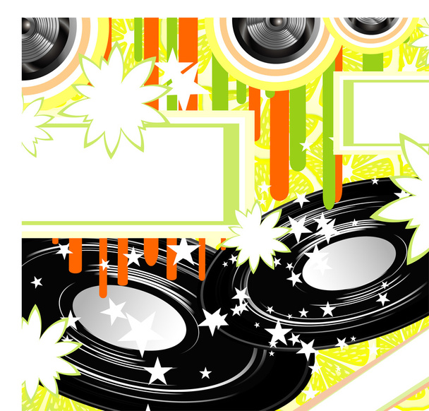 Music Party Background - Vector, afbeelding