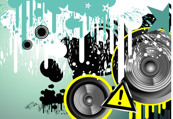 Music Event Background - Vector, Image