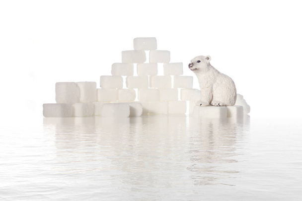 Креативный сахарный куб
 - Фото, изображение