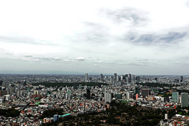 Городской пейзаж Токио Синдзюку
 - Фото, изображение