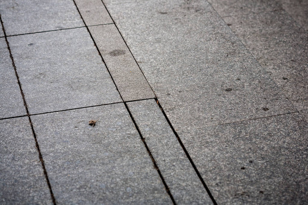 φόντο γκρι πλακάκια δαπέδου σε εξωτερικούς χώρους - Φωτογραφία, εικόνα