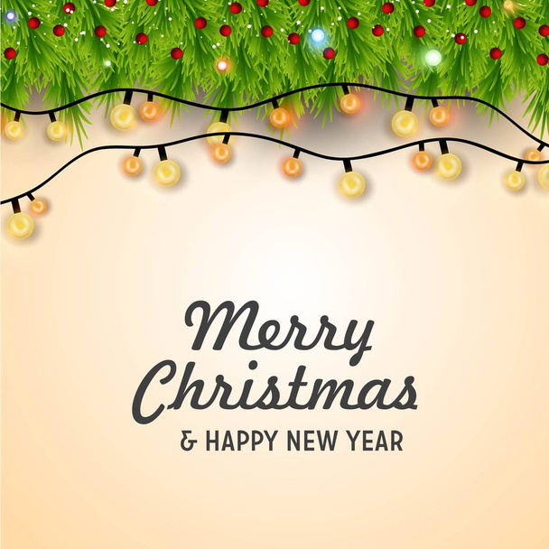 Merry Christmas 2019 Background. Abstract vector Template - Διάνυσμα, εικόνα