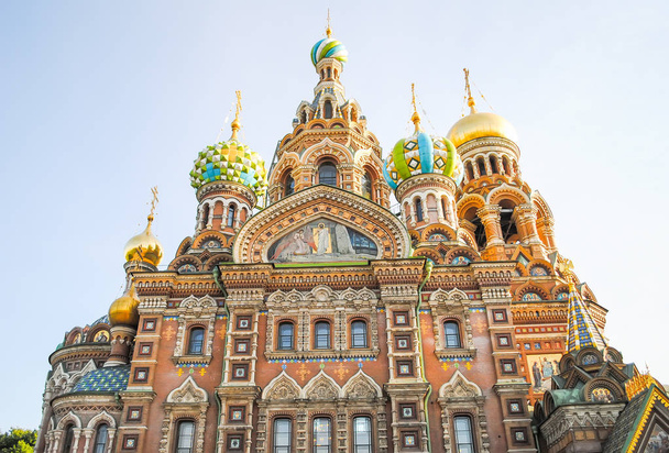 vue de l'église Sauveur sur Sang à Saint-Pétersbourg
 - Photo, image