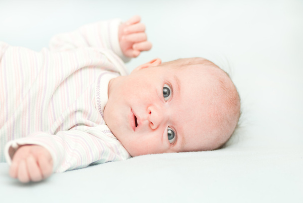 cute newborn adorable baby at home - Photo, image