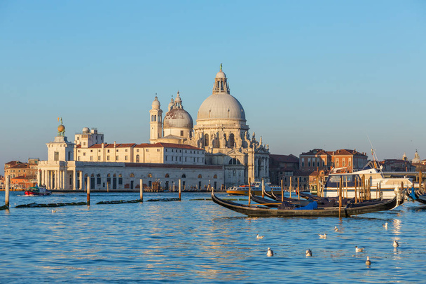 Santa Maria della Salute in Venetië, Italië - Foto, afbeelding