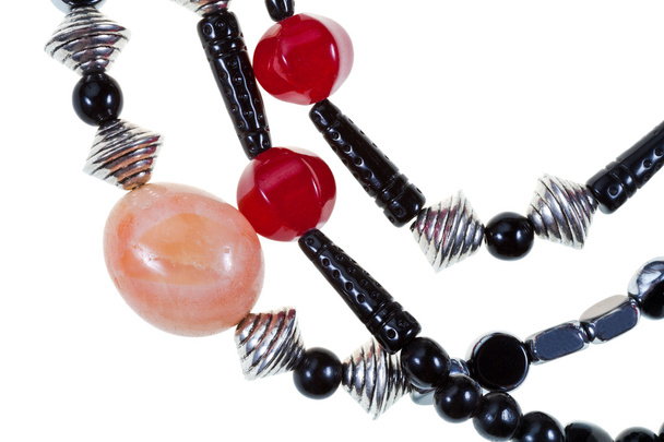 cordas de colar feminino artesanal
 - Foto, Imagem