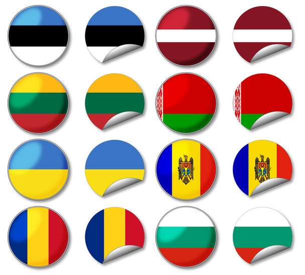 National flags - Photo, Image