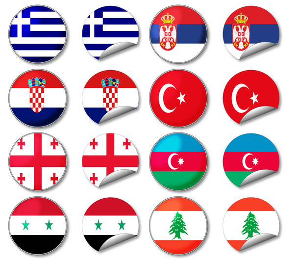 National flags - Фото, изображение