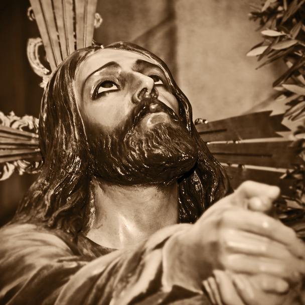 Ježíši Kriste modlit se v zahradě Getsemanské - Fotografie, Obrázek
