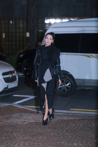 South Korean actress Han Go-eun attends a promotional event for ADEKUVER in Seoul, South Korea, 11 October 2018. - Foto, imagen
