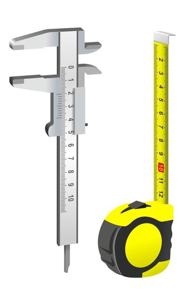 ferramenta de medição
 - Vetor, Imagem