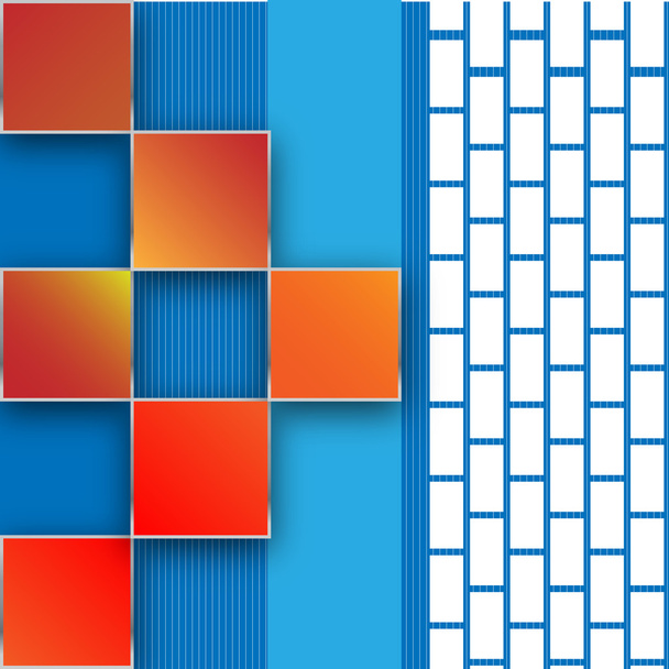 Seamless blocks vector background - Vector, Image