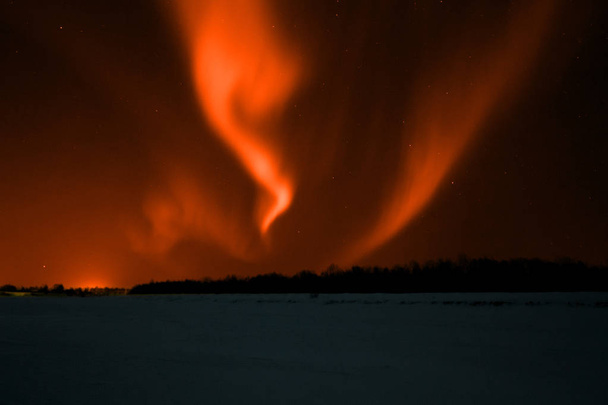 Aurora borealis многих цветов
 - Фото, изображение