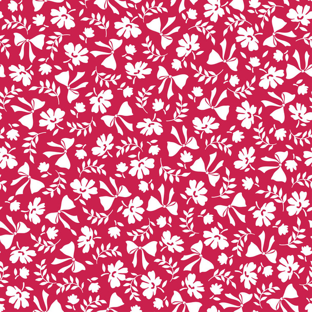 Pattern of the small flower,I made a pattern with a small flower,I continue seamlessly, - Vektor, Bild