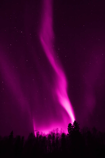 Aurora boreal de muitas cores
 - Foto, Imagem