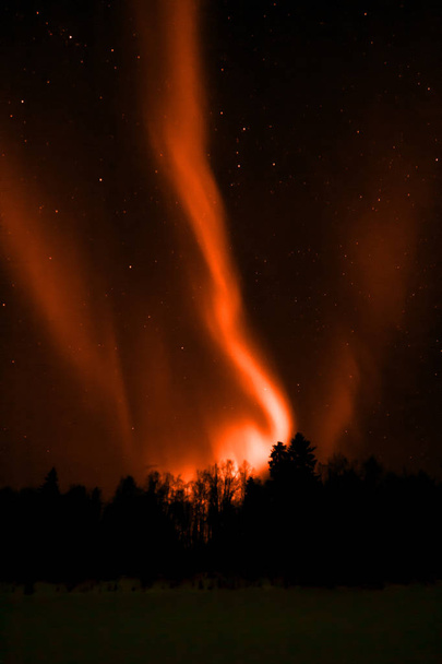 Aurora borealis de nombreuses couleurs
 - Photo, image