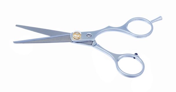 Professional barber scissors. - Photo, Image