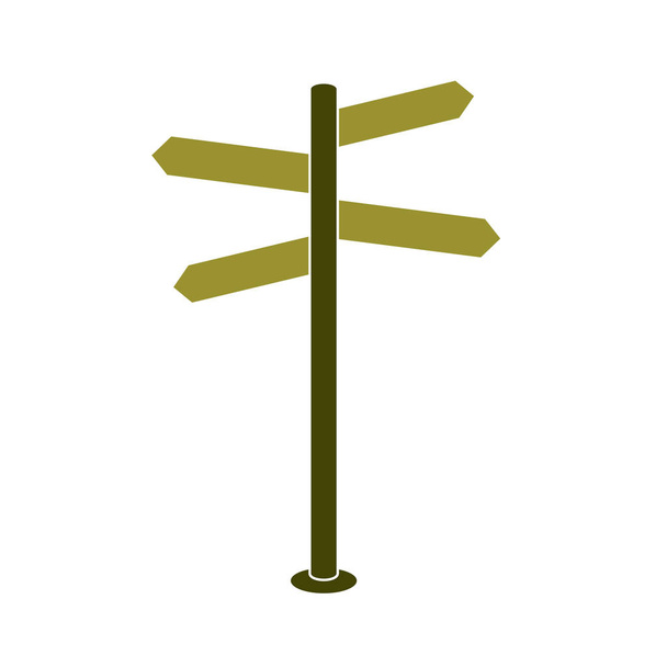 znak drogowy ikona wektor ilustracja  - Wektor, obraz