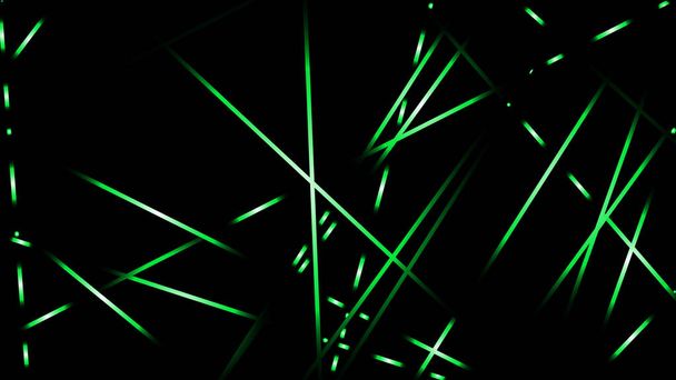 astratto vettore illustrazione sfondo linee di luce. colore verde
 - Vettoriali, immagini