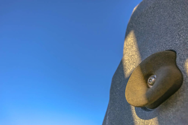 Close up of climbing stone on playground Utah - Photo, Image