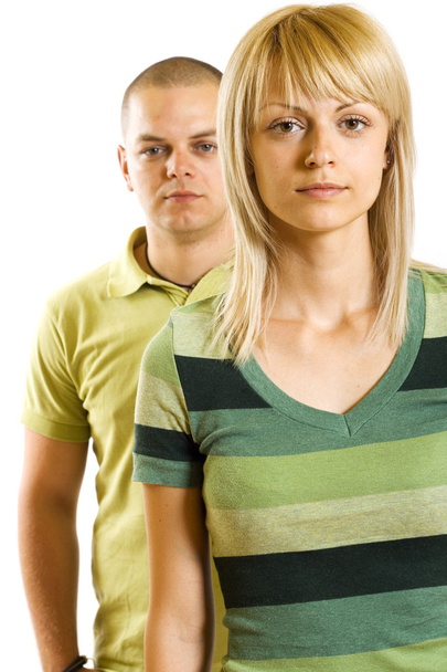 Joven pareja infeliz
 - Foto, Imagen