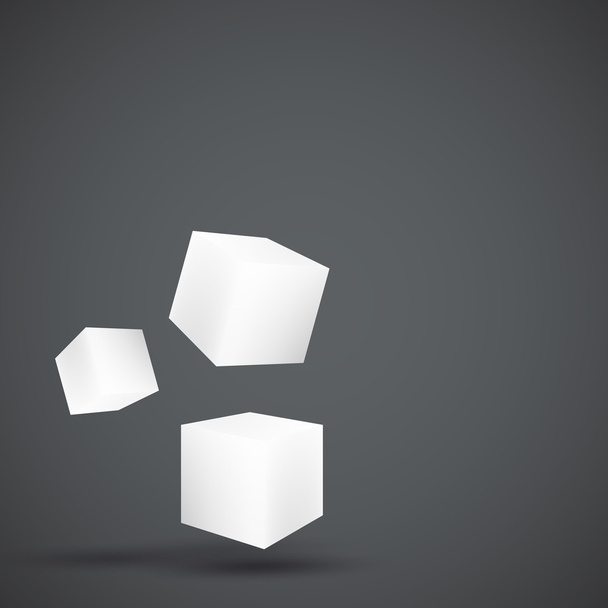 Caja blanca. Diseño vectorial
 - Vector, Imagen