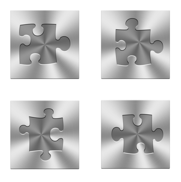Puzzle gombok - Fotó, kép
