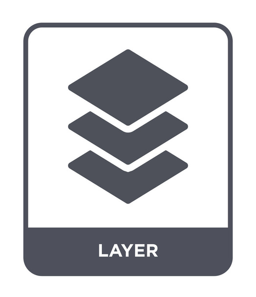 icona di livello in stile di design alla moda. icona di livello isolato su sfondo bianco. layer vector icon simbolo piatto semplice e moderno per sito web, mobile, logo, app, UI. illustrazione vettoriale icona di livello, EPS10
. - Vettoriali, immagini