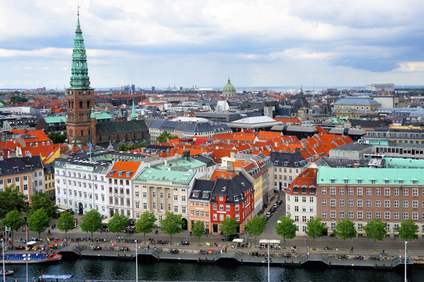 View of Copenhagen in Denmark - Foto, Imagen