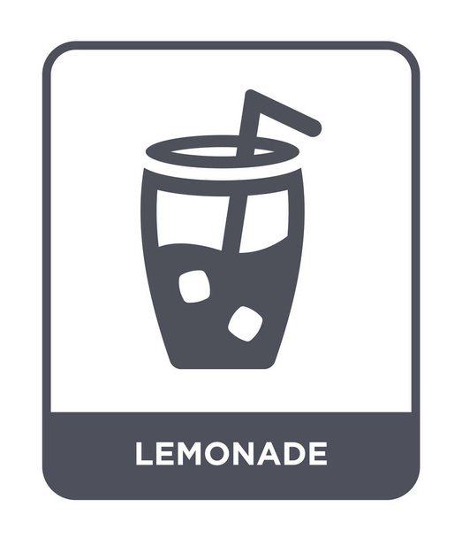 icône de limonade dans un style design tendance. icône de limonade isolée sur fond blanc. icône vectorielle de limonade symbole plat simple et moderne
. - Vecteur, image