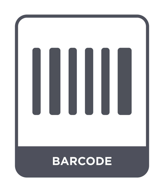 barcode εικονίδιο στην μοντέρνα στυλ σχεδιασμού. εικονίδιο barcode που απομονώνονται σε λευκό φόντο. barcode διάνυσμα εικονίδιο απλή και μοντέρνα επίπεδη σύμβολο. - Διάνυσμα, εικόνα