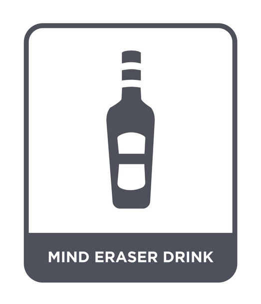 mind eraser drink icon in trendy design style. mind eraser drink icon isolated on white background. mind eraser drink vector icon simple and modern flat symbol. - Vector, Image