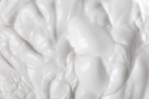 white cosmetic cream for facial and skin care. - Foto, immagini