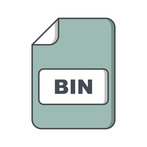 Bin vektor ikon jel ikon vektoros illusztráció személyes és edzőtermi használatra.. - Vektor, kép