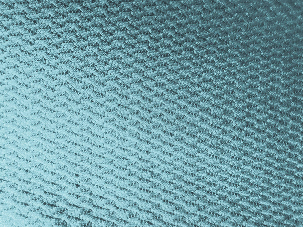 Textura modré jedinečné působivé krásné syntetické tkaniny na oblečení. Na pozadí - Fotografie, Obrázek
