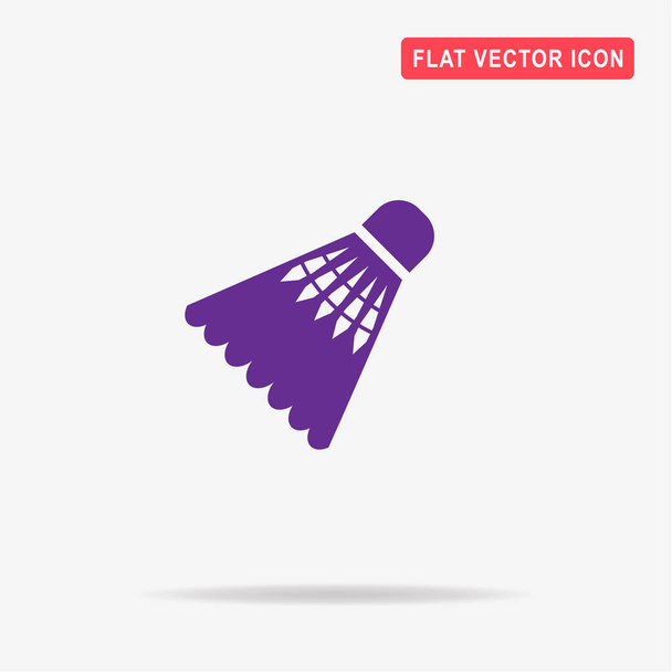 Badminton icône de la navette. Illustration vectorielle de concept pour le design
. - Vecteur, image