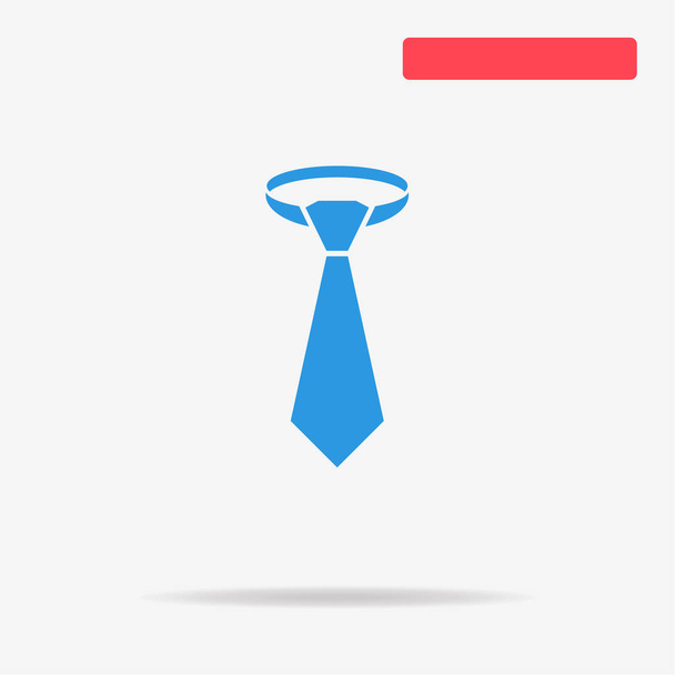 Icona della cravatta. Illustrazione concettuale vettoriale per il design
. - Vettoriali, immagini