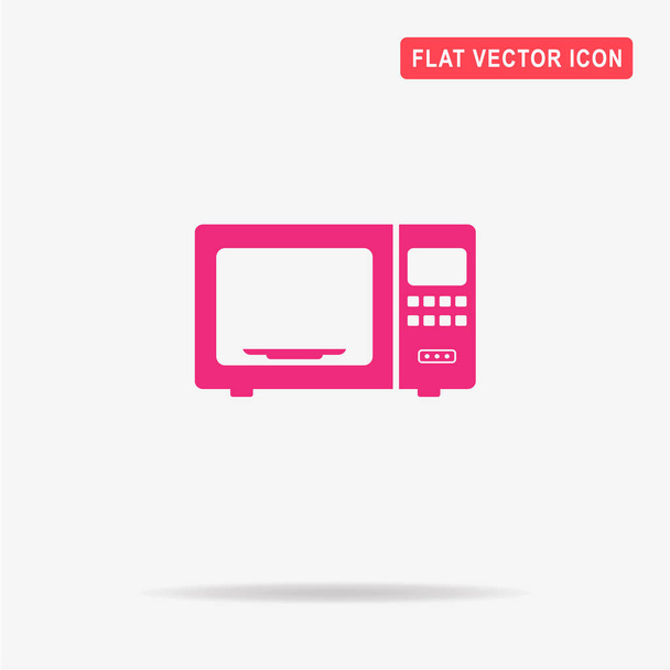 Icono del horno microondas. Ilustración del concepto vectorial para el diseño
. - Vector, Imagen